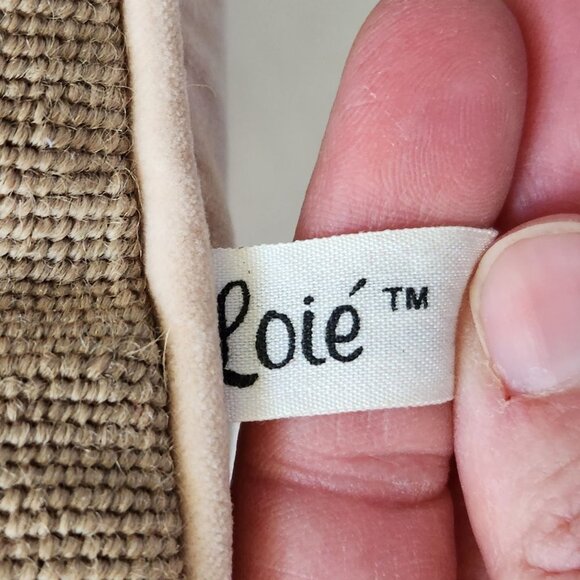 Vintage 90s Loie 13"x13" 100% Wool Needlepoint Pillow Garden Flower Birds - Picture 5 of 12